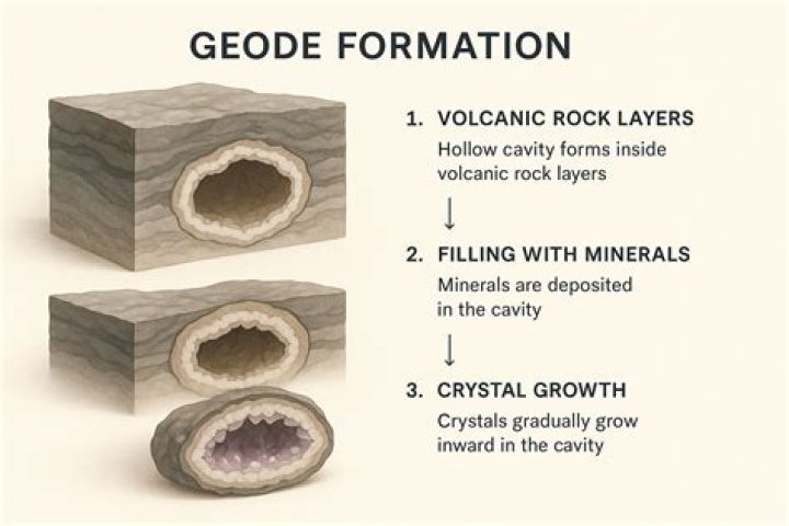 How do you tell if a rock is a geode without breaking it?