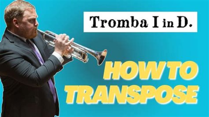How do you transpose horn in F