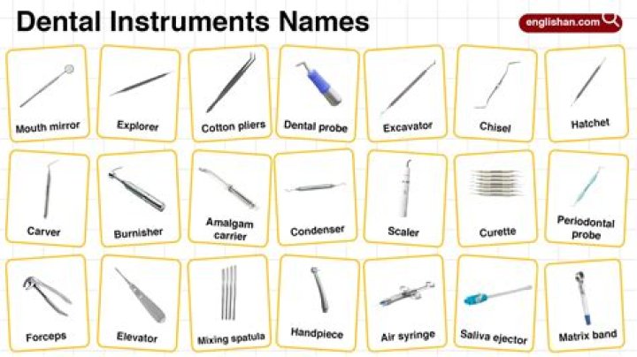 How do you use dental tools?