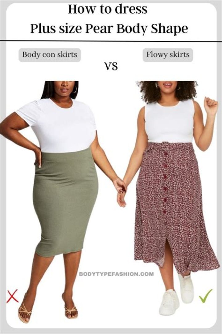How do you wear a plus size skirt?