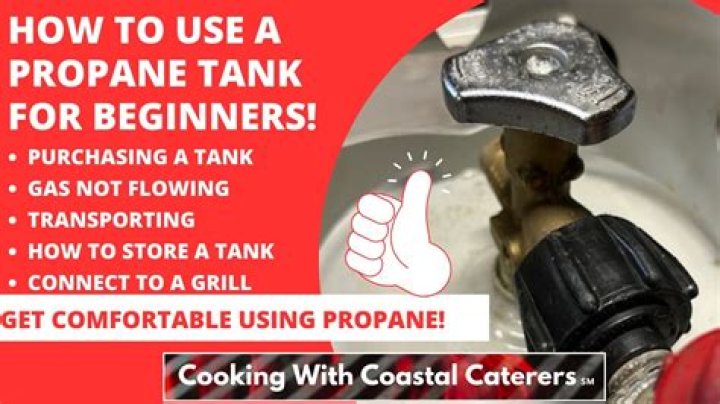 How does propane tank work?
