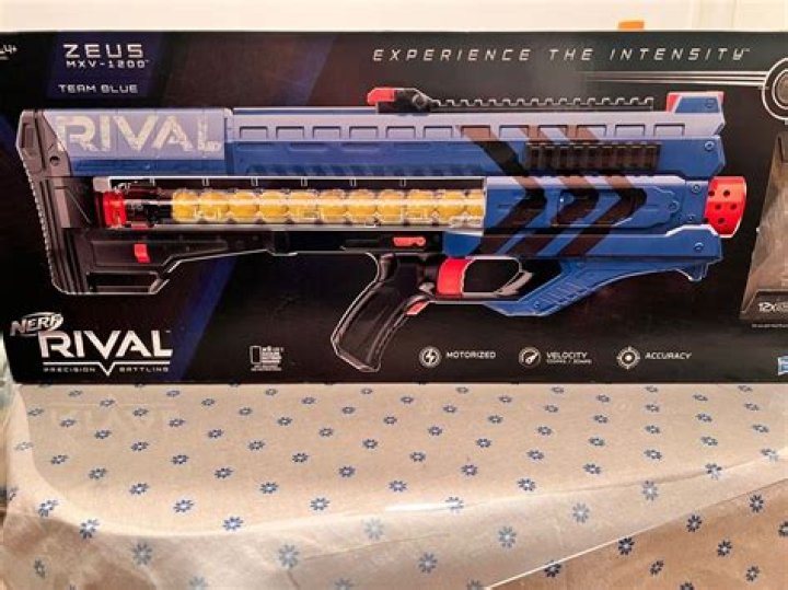 How far does the Nerf rival Zeus shoot?