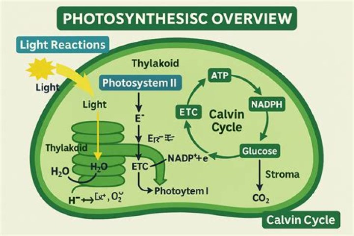 How is ATP connected to photosynthesis?