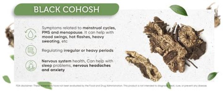 How long does it take for black cohosh to start working