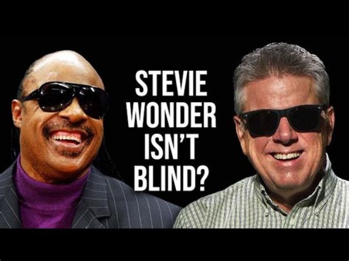 How long have Stevie Wonder been blind?