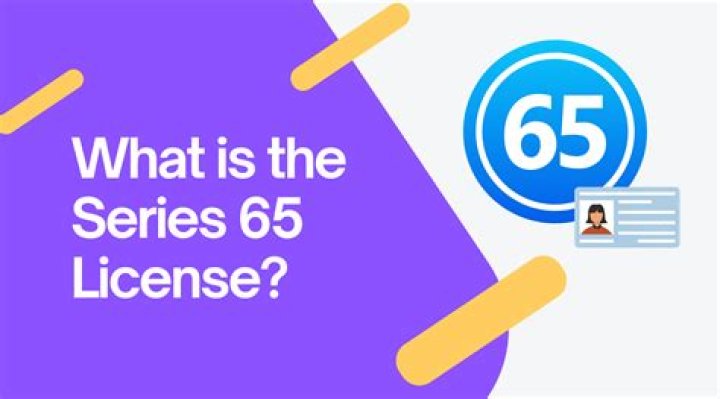 How long is a Series 65 license good for