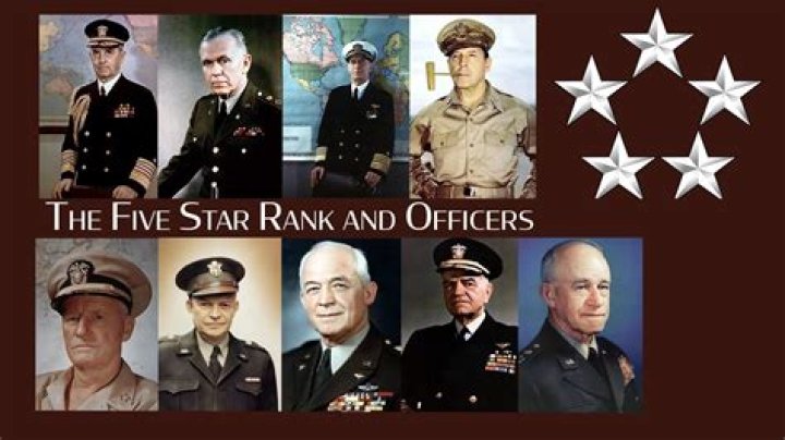 How many 4 star generals are there in the Army?