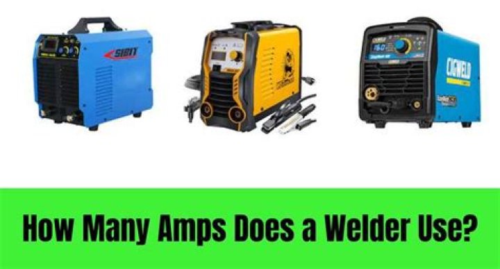 How many amps does a 220 stick welder draw?