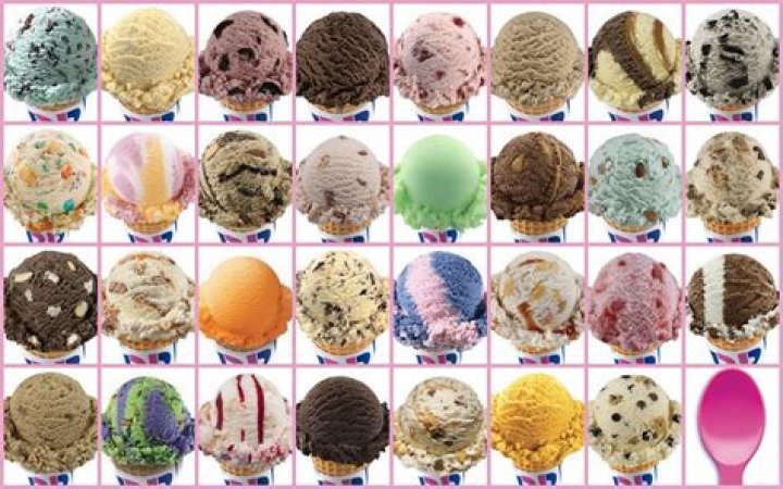How many flavors does Baskin-Robbins have?