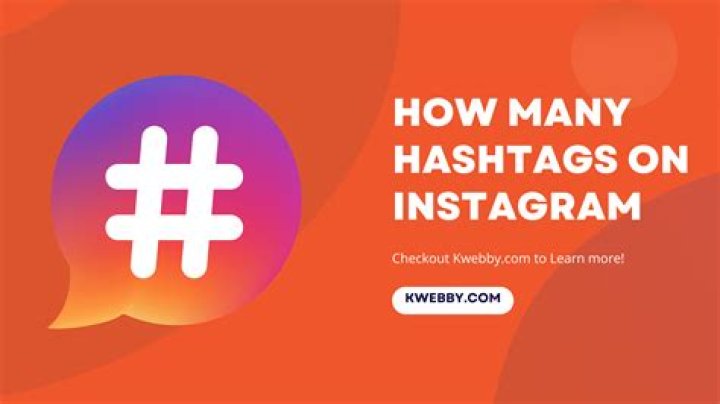 How many hashtags do you need to promote on Instagram?