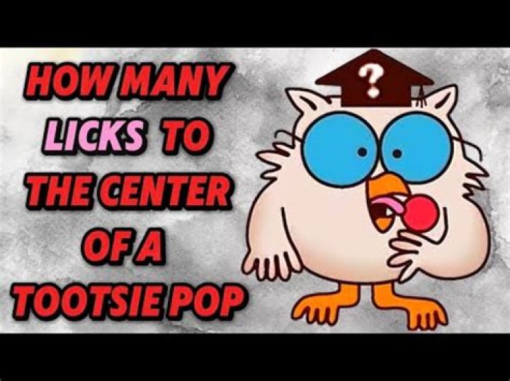 How many licks to get the center of a Tootsie Pop?