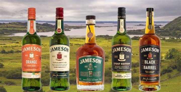 How many types of Jameson Irish whiskey are there?