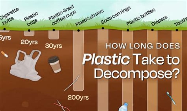 How many years does it take for styrofoam to decompose
