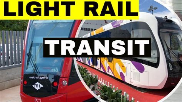How much does a light rail train weight?