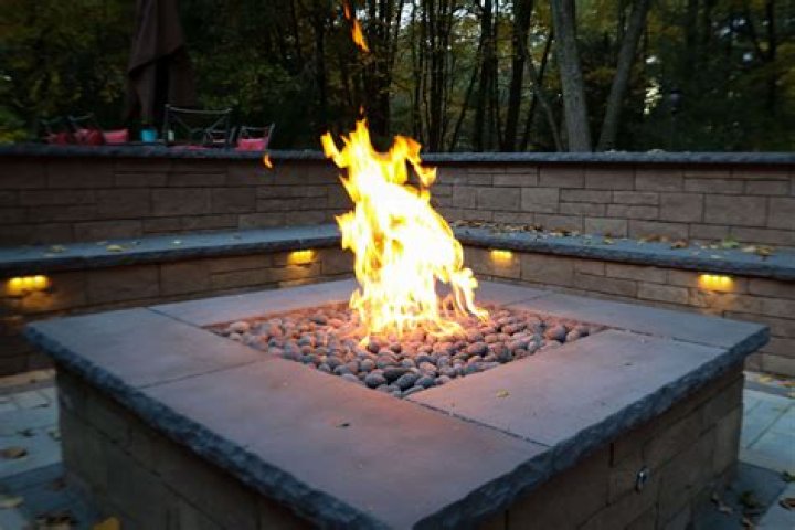 How much does it cost to build a gas fire pit