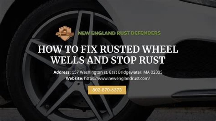How much does it cost to fix wheel well rust?
