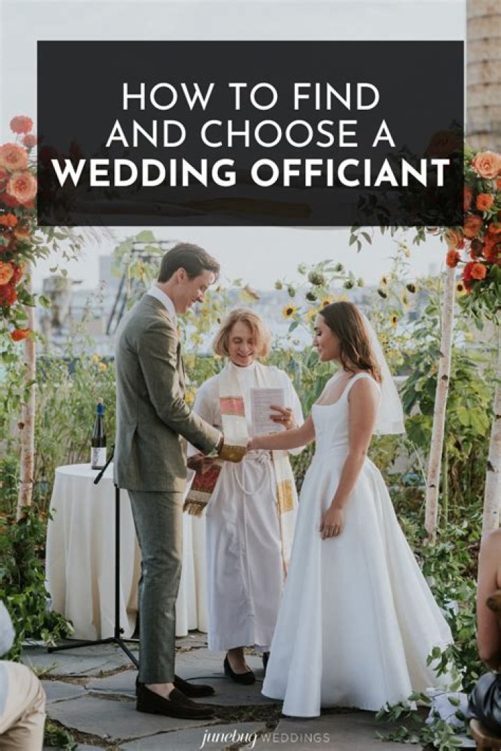 How much does it cost to have someone officiate your wedding?
