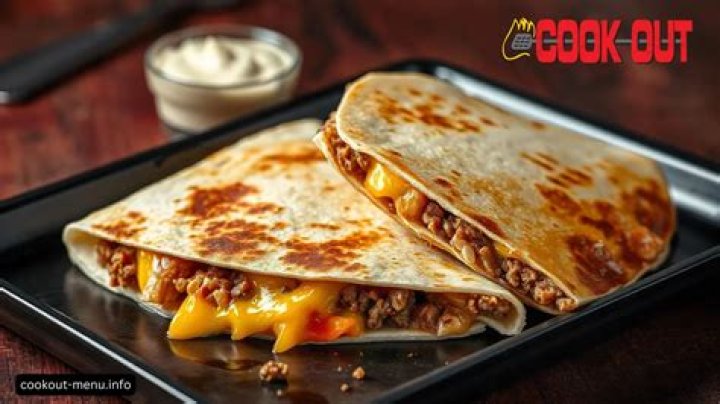 How much is a CookOut quesadilla