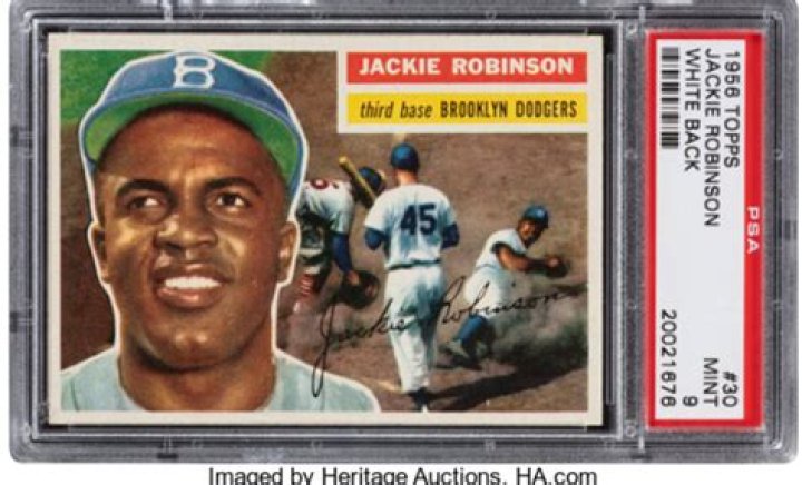 How much is a rookie Jackie Robinson card worth?