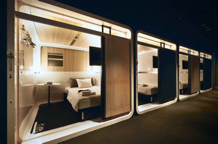 How much is it to stay in a capsule hotel?