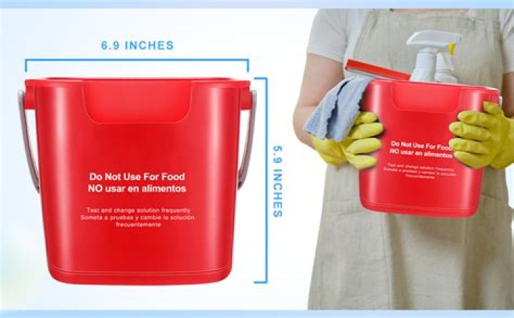 How often should sanitizer buckets be changed