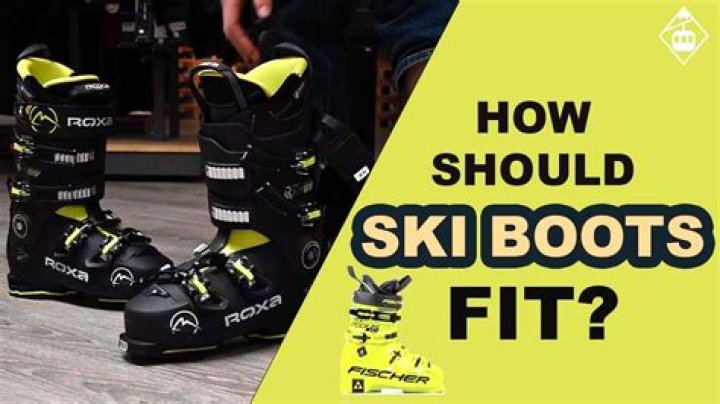 How should ski touring boots fit