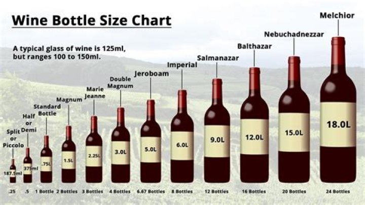How tall is a bottle of wine cm