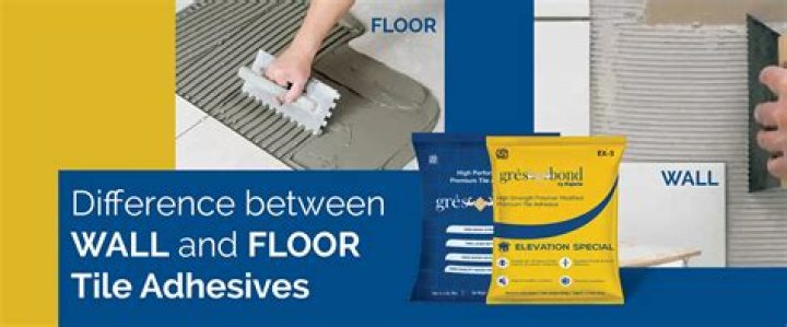 How thick are wall tiles and adhesive?