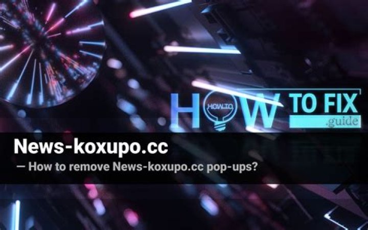 How to remove News-kuwuro.cc pop-ups? — Fix Guide
