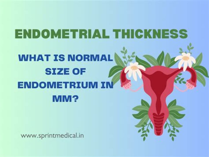 Is 7mm endometrium normal?