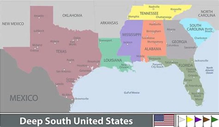 Is Arkansas part of the Deep South?