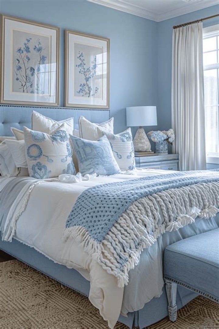Is blue good for bedroom?