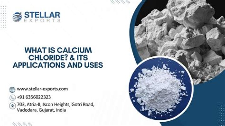 Is calcium chloride a rock salt?