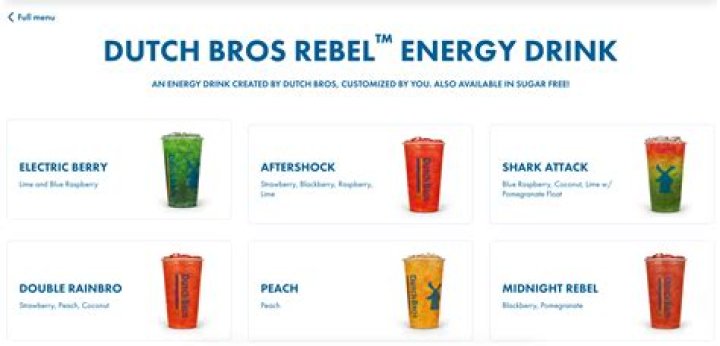 Is Dutch Bros rebel bad for you
