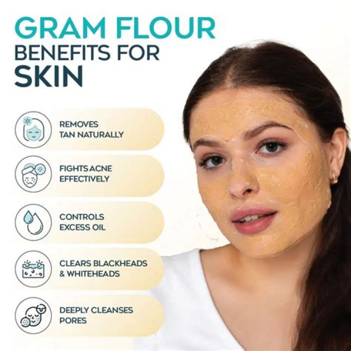 Is flour good for your skin?