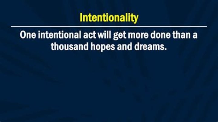 Is forgetting an intentional act