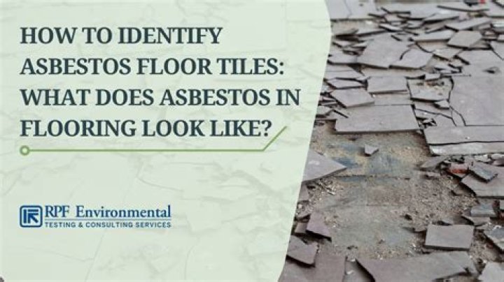 Is it safe to walk on asbestos floor tiles