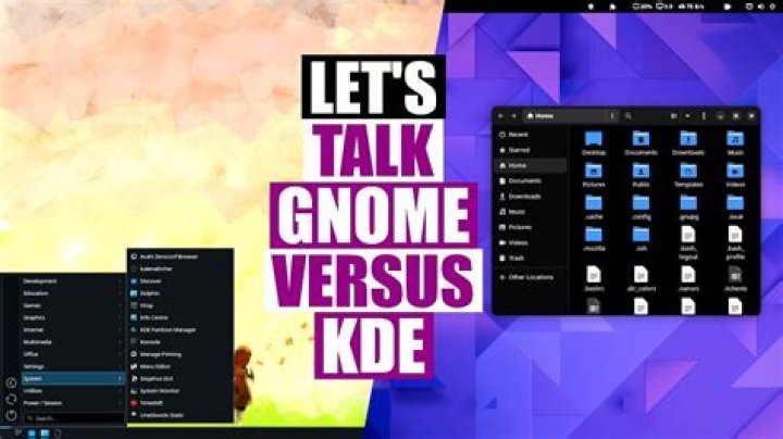 Is KDE better than Gnome?
