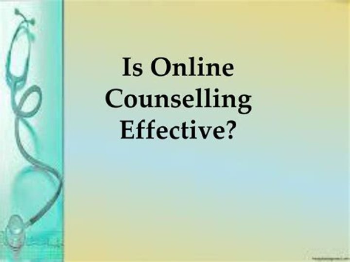 Is online Counselling effective?