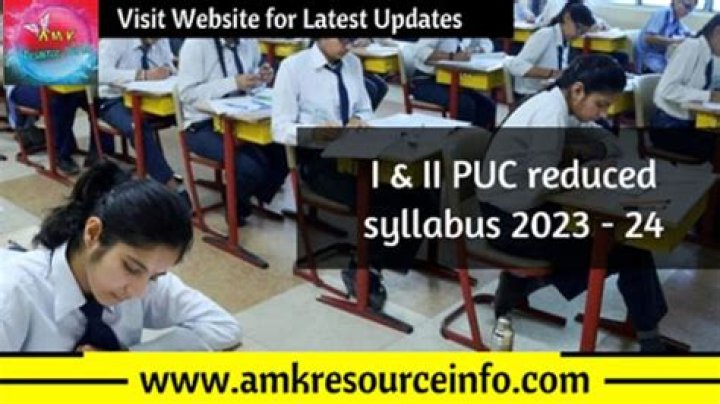 Is syllabus reduced for PUC 2021?