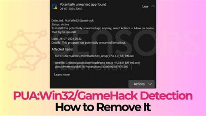 PUA:Win32/Vittalia Removal. How to remove Vittalia Adware?
