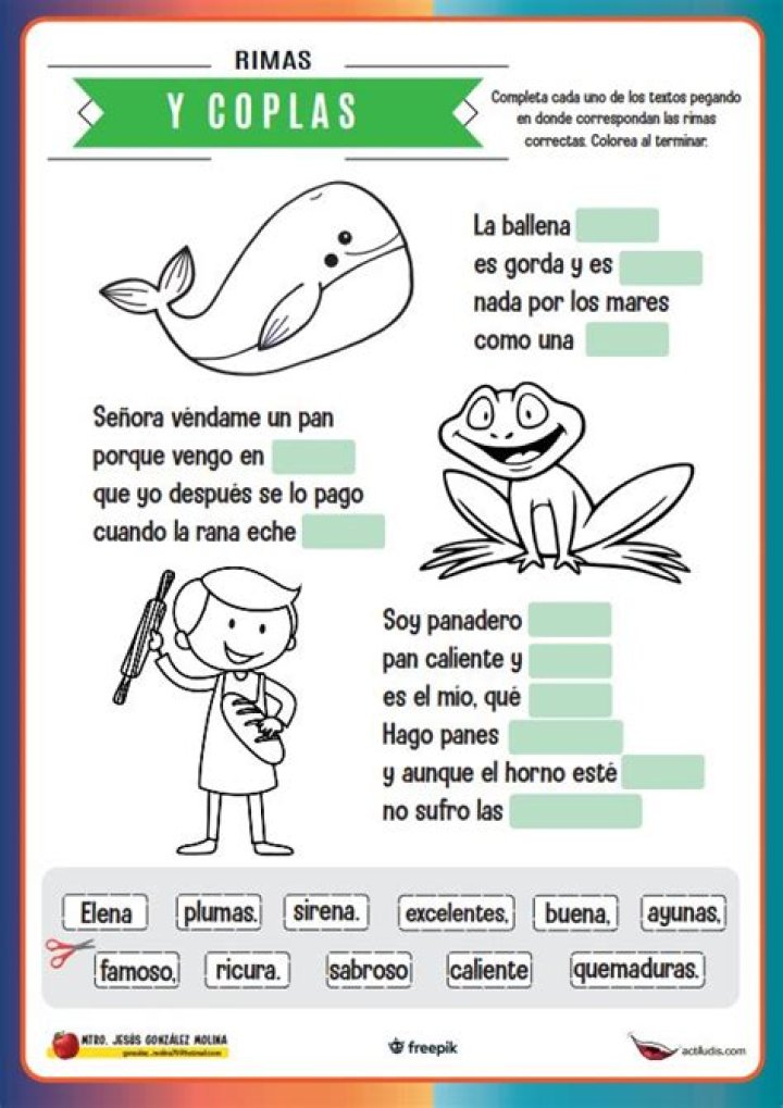 ¿Qué son las coplas y rimas