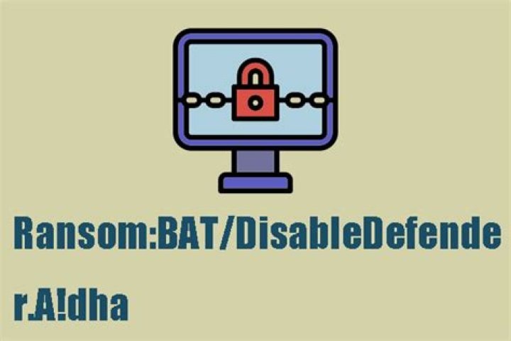 Ransom:BAT/DisableDefender.A!dha