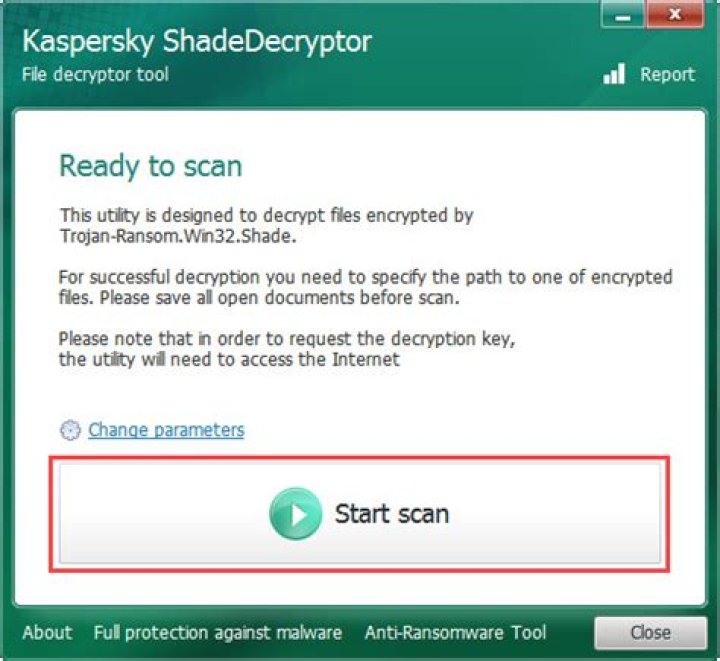 Ransom:Win32/Shade