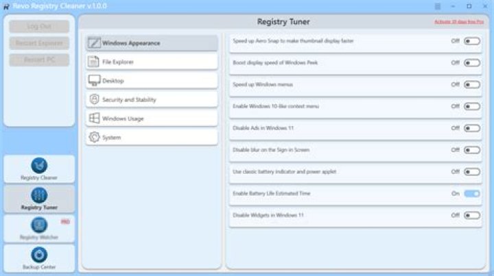 REGISTRY LIFE — How to Uninstall?