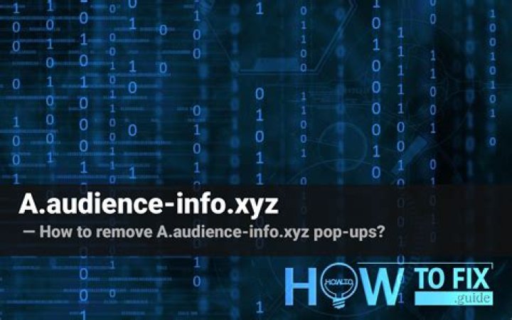 Remove A.audience-info.xyz Pop-up Ads — How to Fix Gude