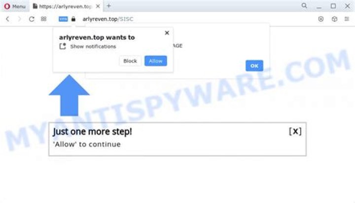 Remove Arlyreven.top Pop-up Virus — How to Remove?