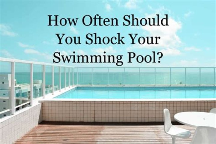 Should you run your filter when you shock your pool?