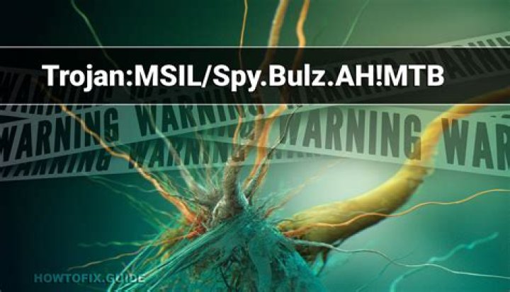 Trojan:MSIL/Spy.Bulz.AH!MTB (Spy Bulz Trojan) — Virus Removal Guide