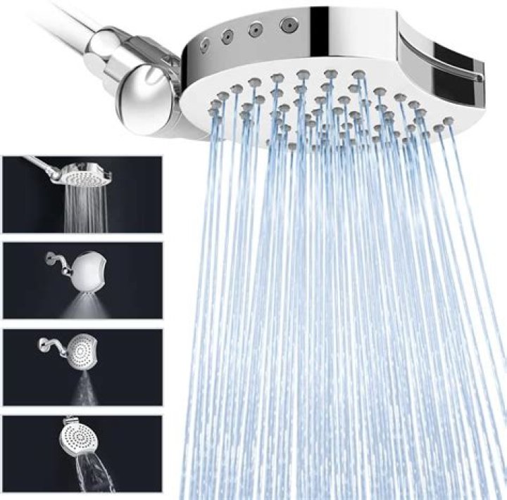 What's a rain shower head?